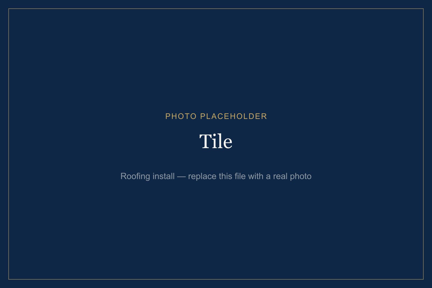Tile by Awesense Exterior — example of our work
